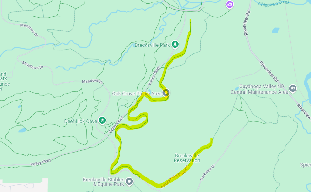 Ottawa Overlook Backcountry Campground Directions