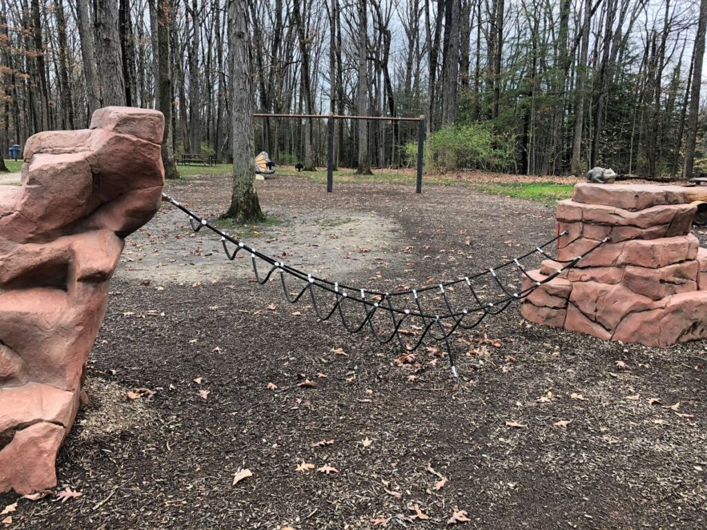 Andrews Playground Ropes Course Brecksville Reservation