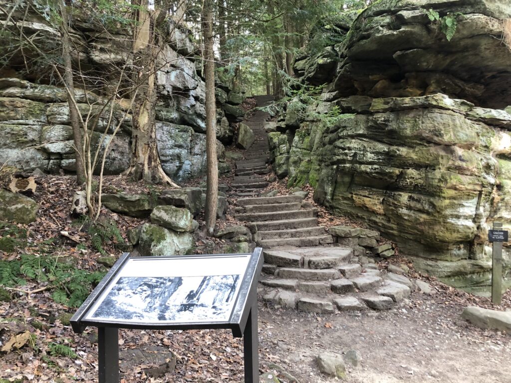 ledges history cvnp