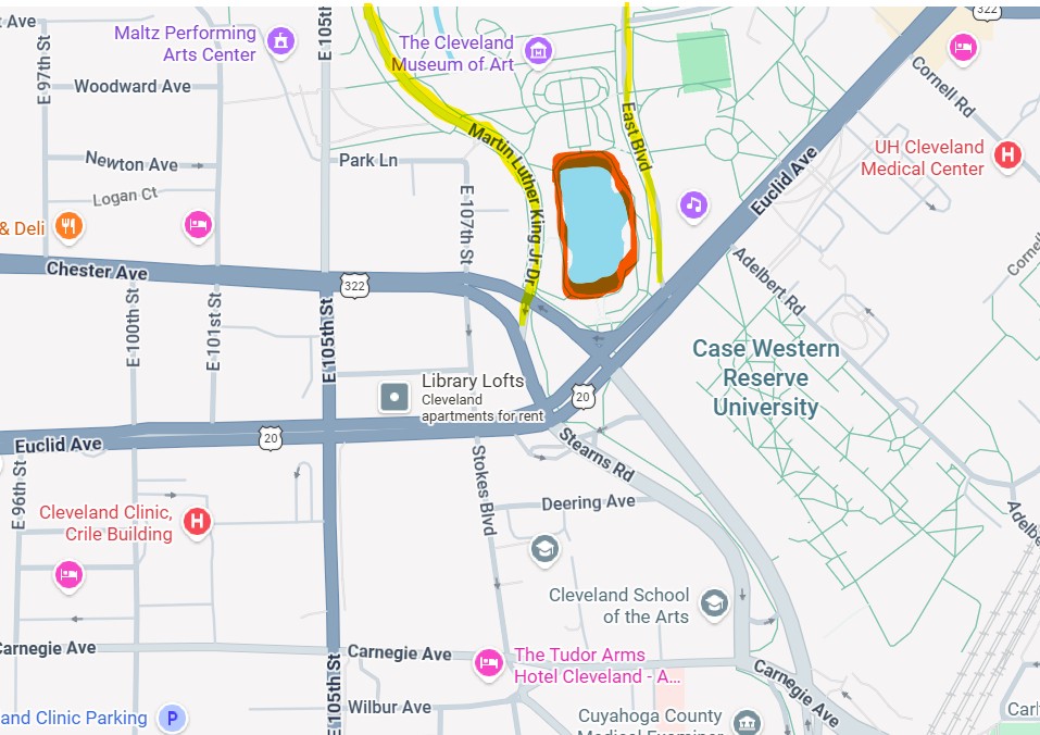 wade lagoon driving directions