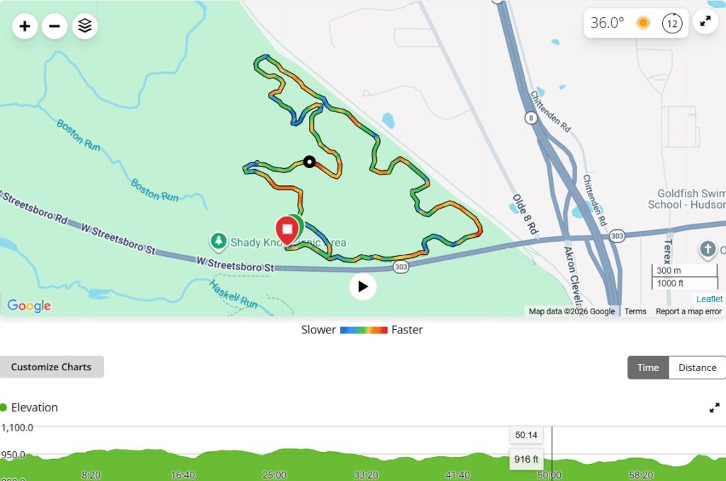 Boston Run Trail Map